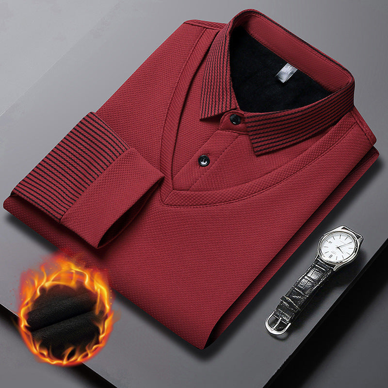 Bayline™ | Gestreept Tweedelig Shirt Met Kap