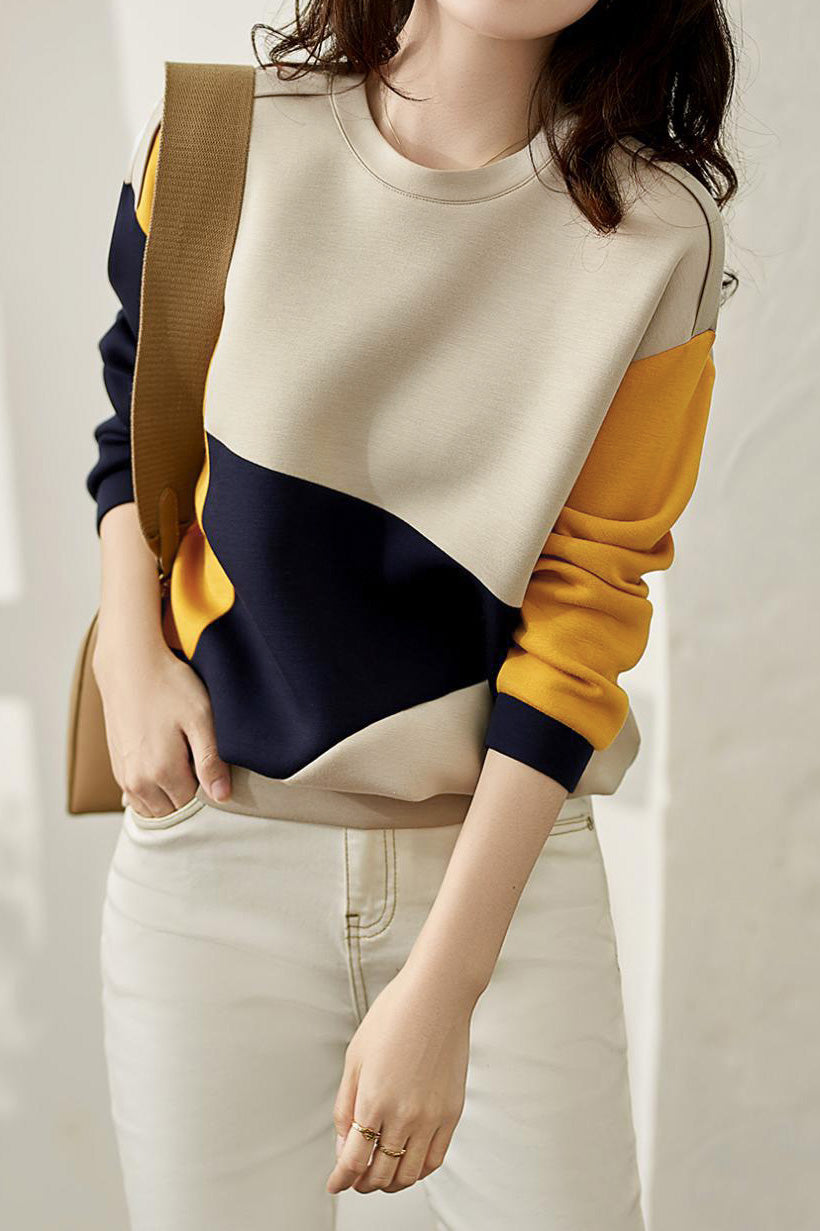 Bayline™ | Tweekleurig Sweatshirt