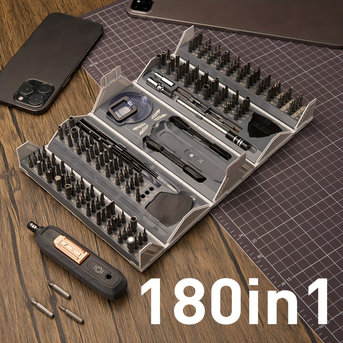 Bayline™| 180 In 1 Precisie Schroevendraaierset