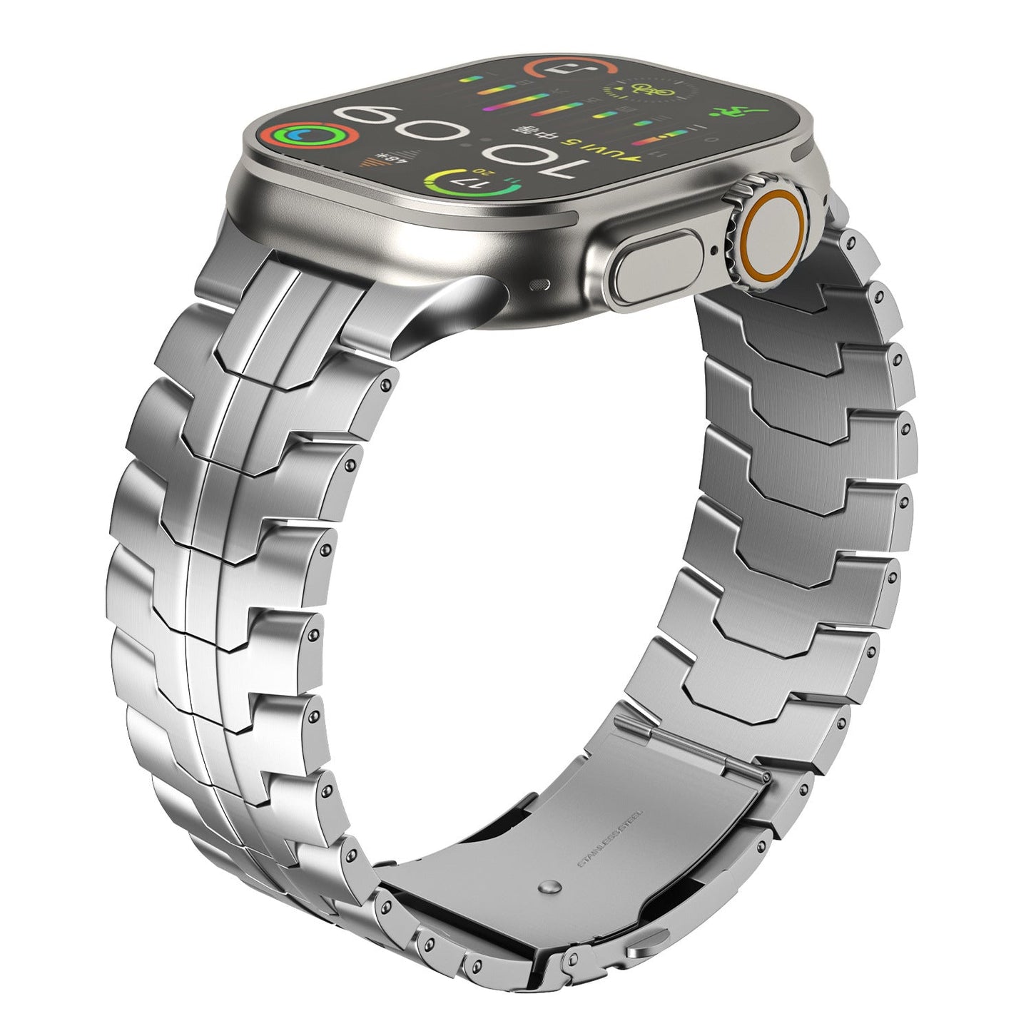 FlexTitan™ band voor Apple Watch | Voeg een vleugje luxe toe: waar stijl en duurzaamheid samenkomen.