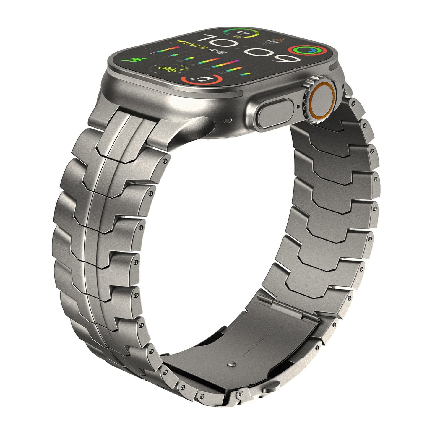 FlexTitan™ band voor Apple Watch | Voeg een vleugje luxe toe: waar stijl en duurzaamheid samenkomen.