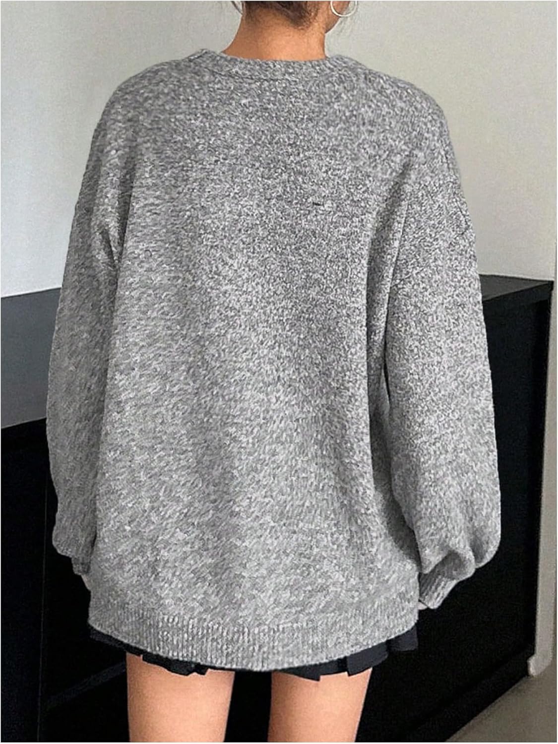 Bayline™ | Strik-Knoop Oversized Gebreide Trui