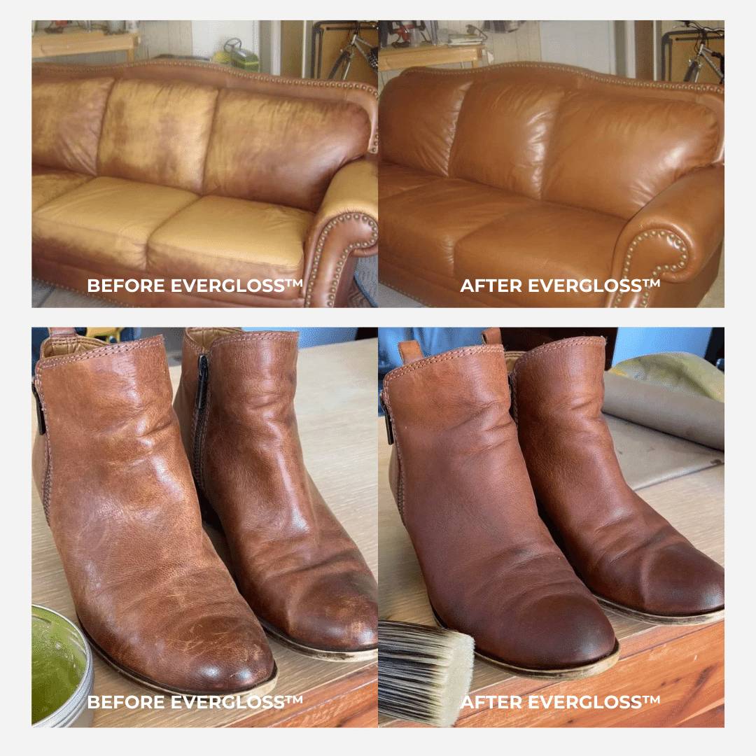 Bayline™| EverGloss: Leder & Meubel Reparatiezalf + Applicator Kwast