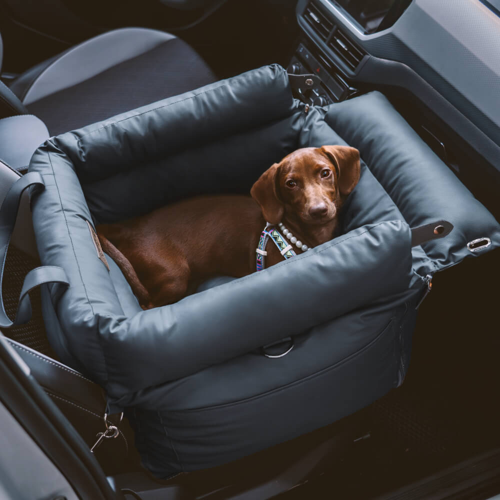 Bayline™ | Deluxe Faux Leer Hond Stoelverhoger Bed