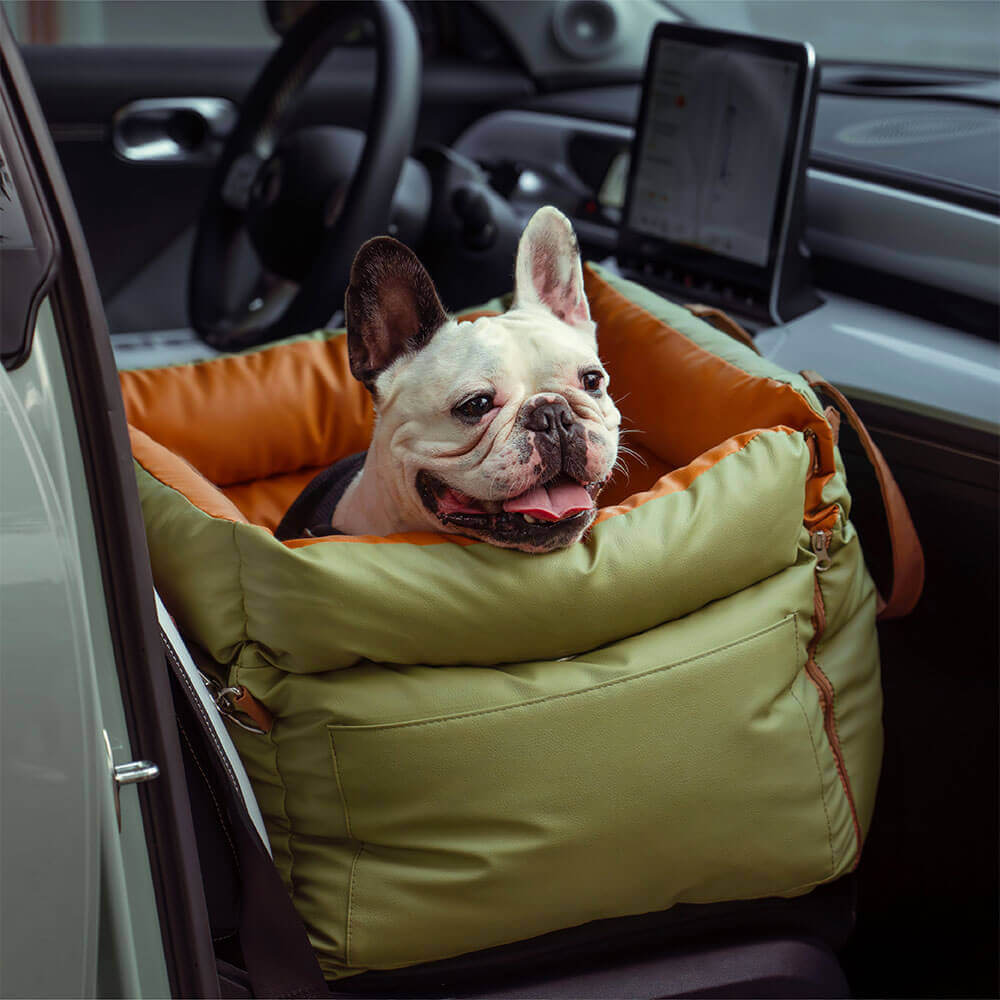 Bayline™ | Deluxe Faux Leer Hond Stoelverhoger Bed