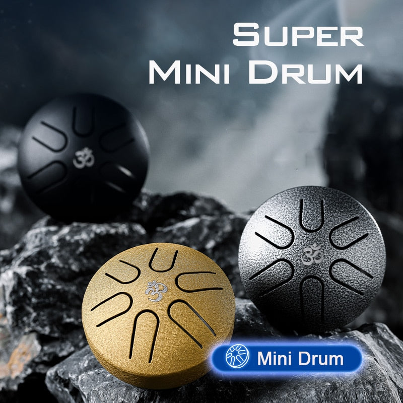 Mini handpan staal