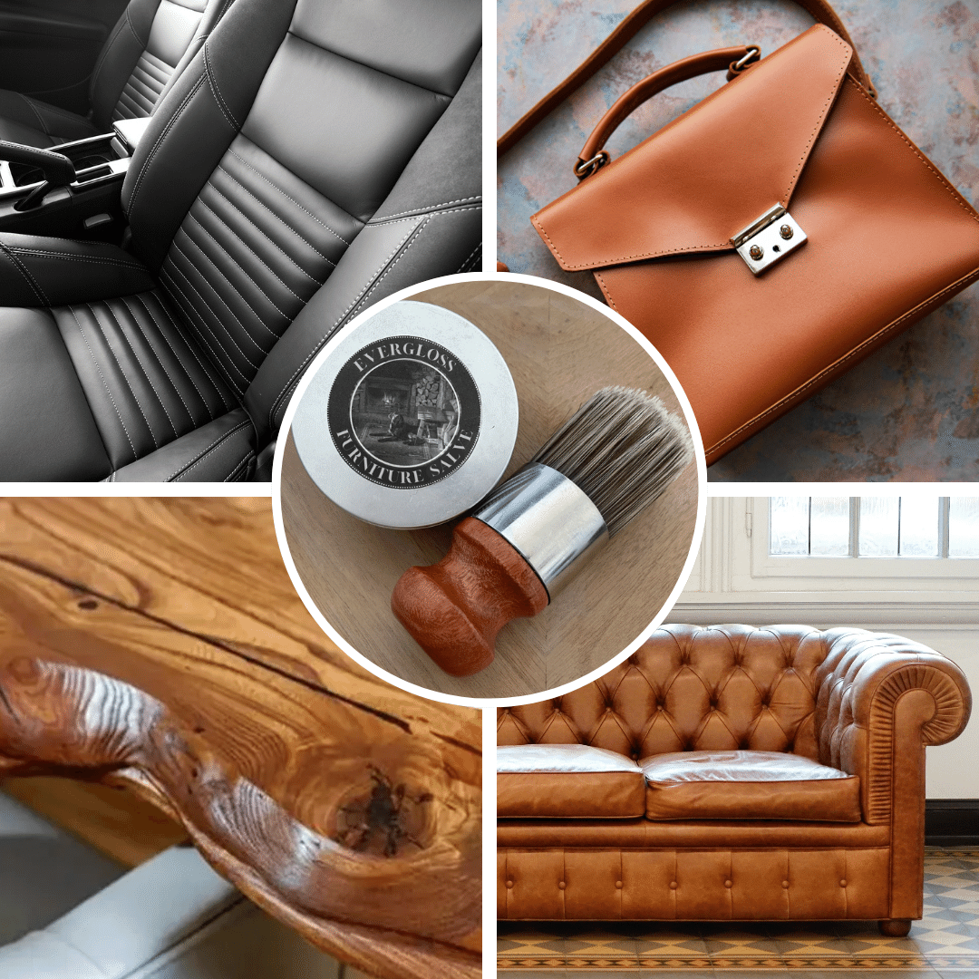 Bayline™| EverGloss: Leder & Meubel Reparatiezalf + Applicator Kwast