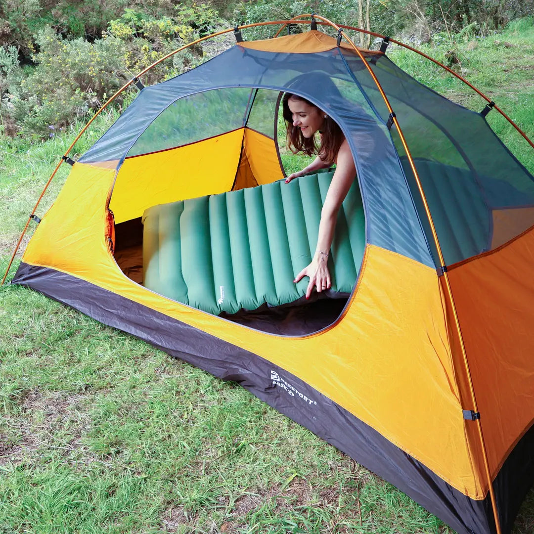 Bayline™ | Groene Wolk Ultra Comfort Slaapmat