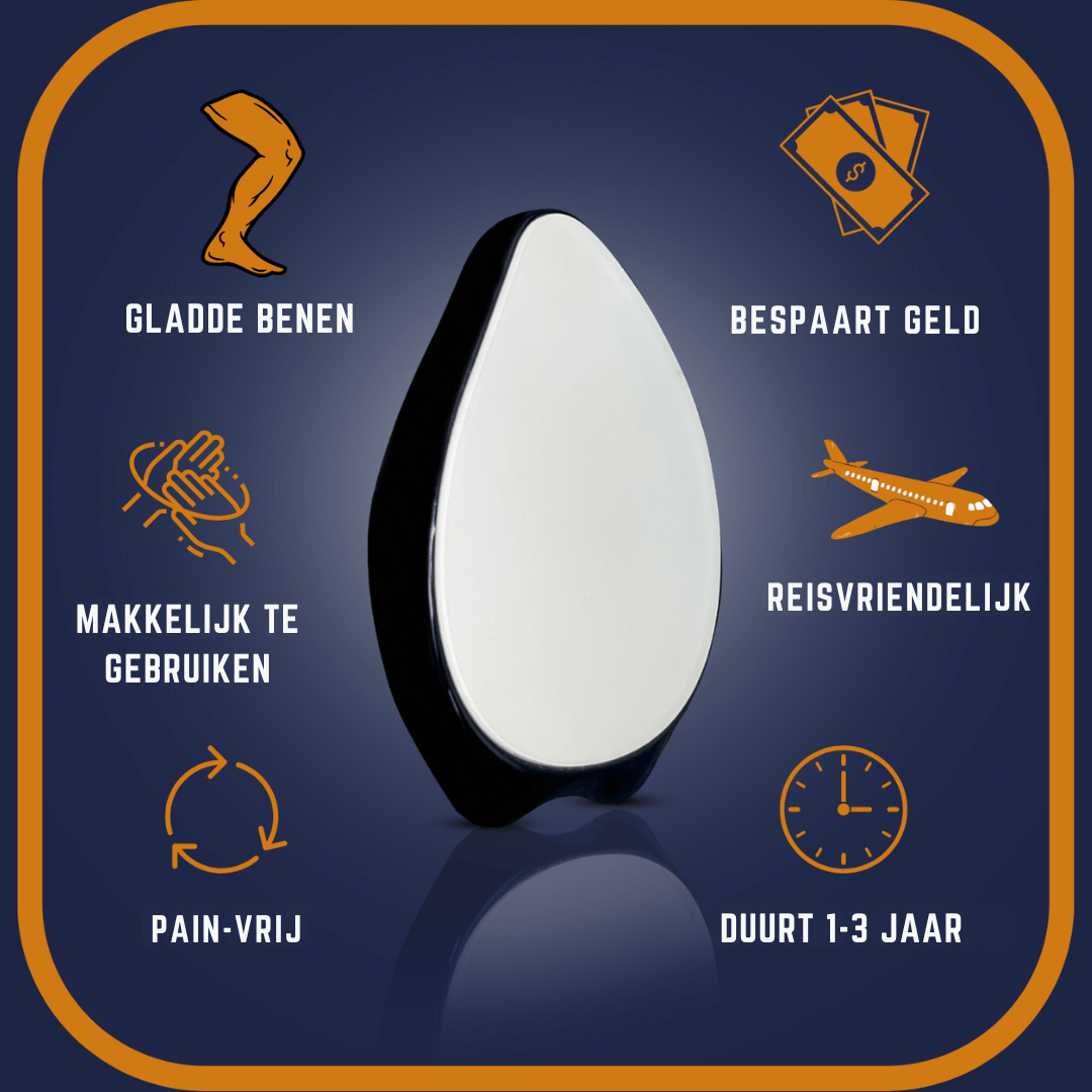 Bayline™ | NanoGlas SilkSweep - beenhaar verwijderen was nog nooit zo makkelijk!