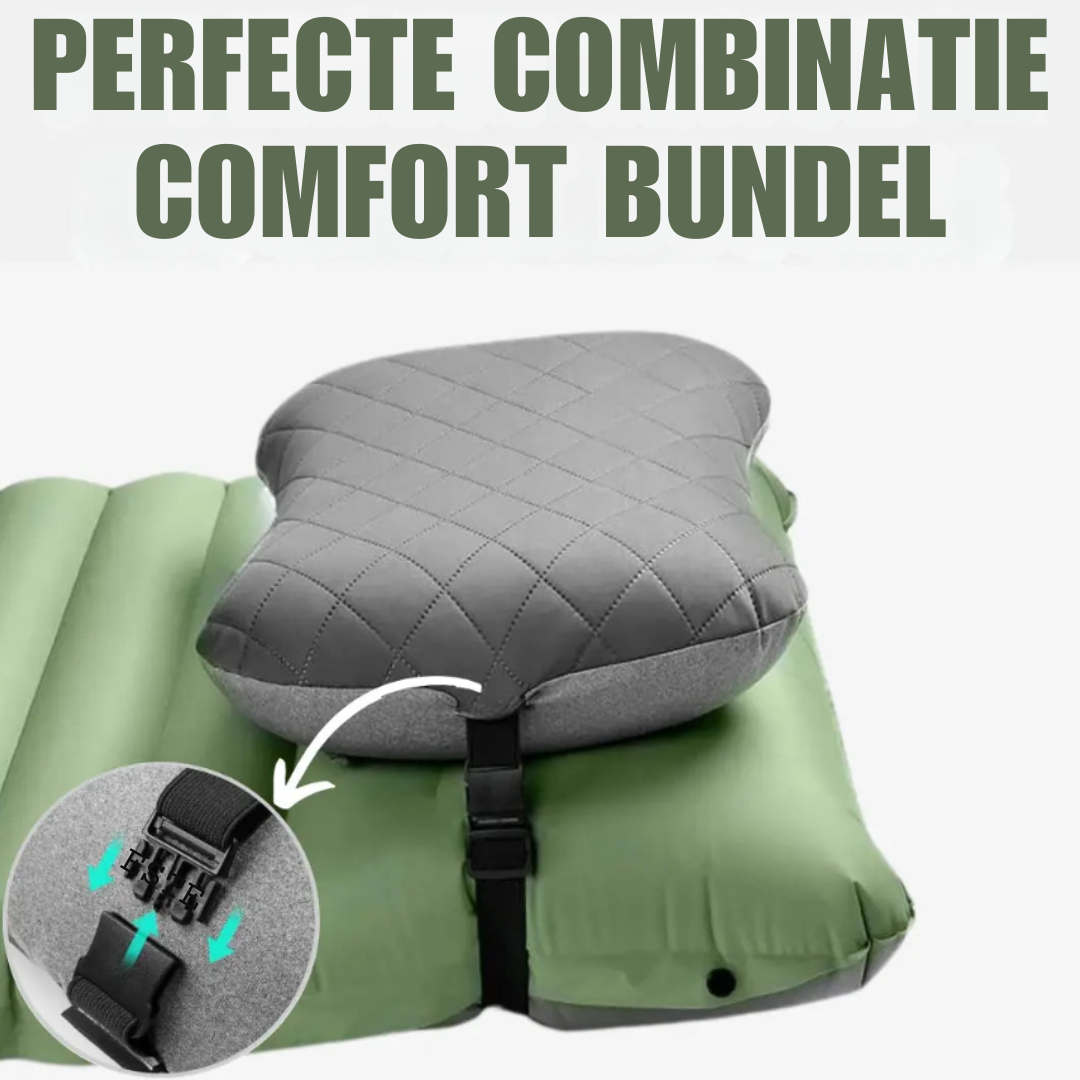 Bayline™ | Groene Wolk Ultra Comfort Slaapmat