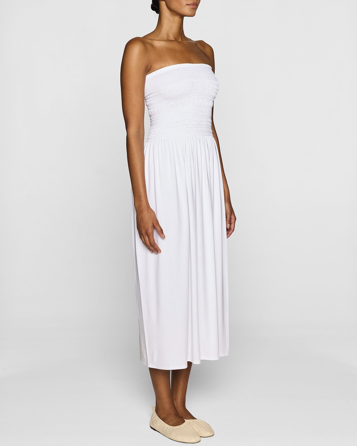 Bayline™ | De Smock Jurk/Rok Witte Stijl