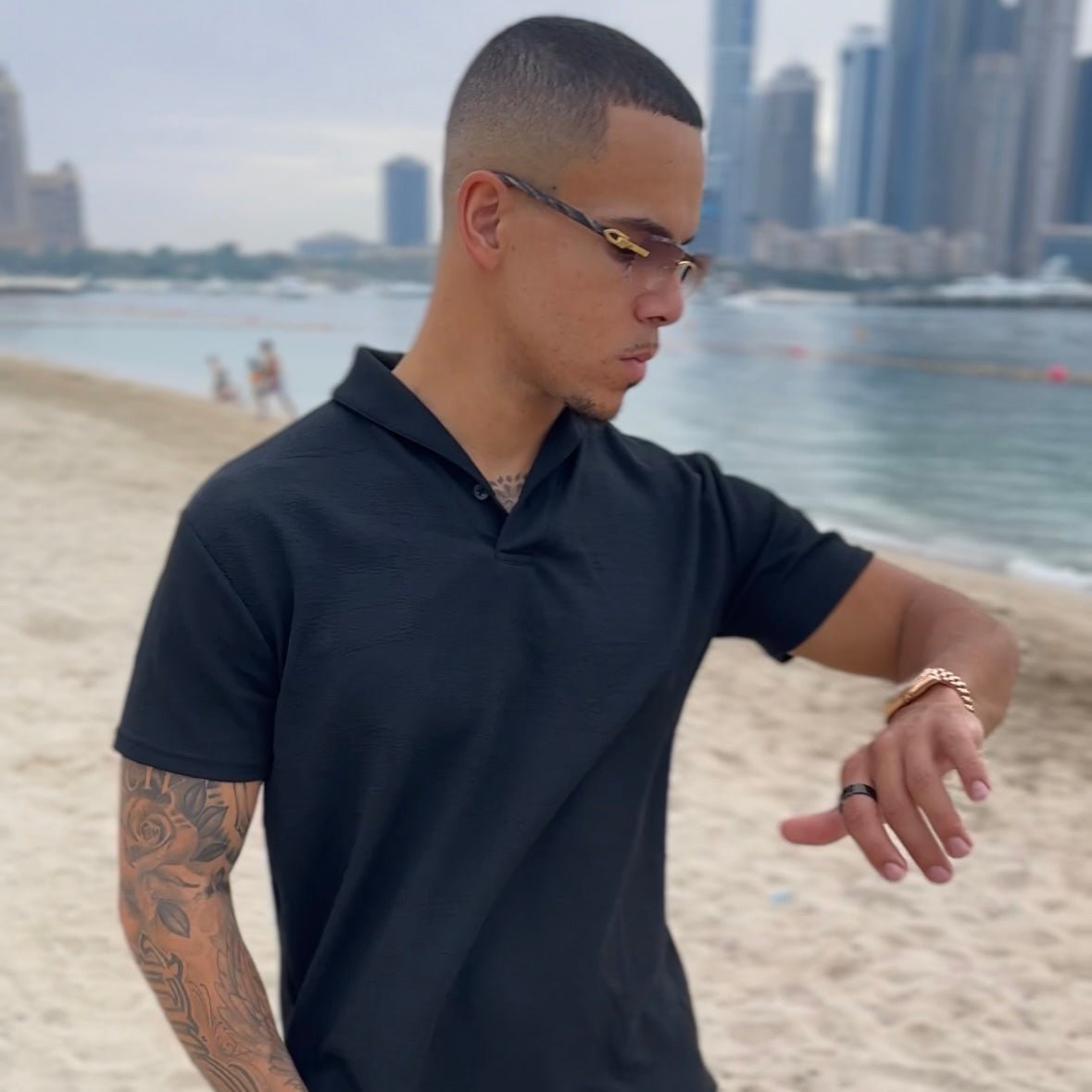 Bayline™ | Azure Vacation Set - Top en Broek voor Mannen