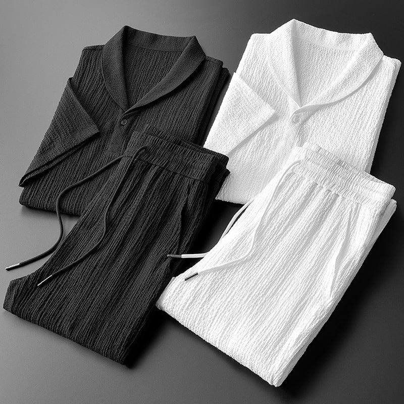 Bayline™ | Azure Vacation Set - Top en Broek voor Mannen