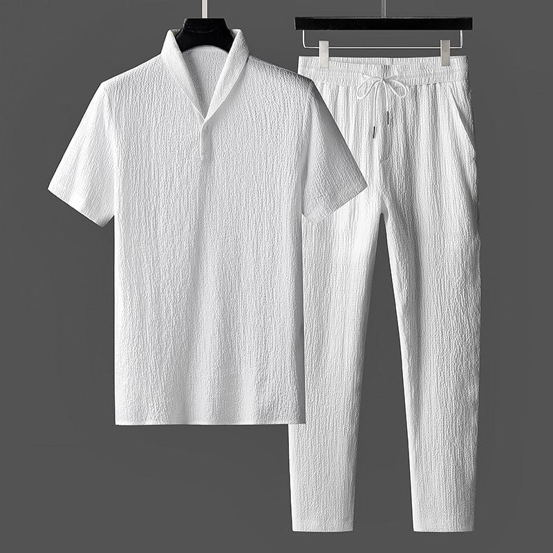 Bayline™ | Azure Vacation Set - Top en Broek voor Mannen
