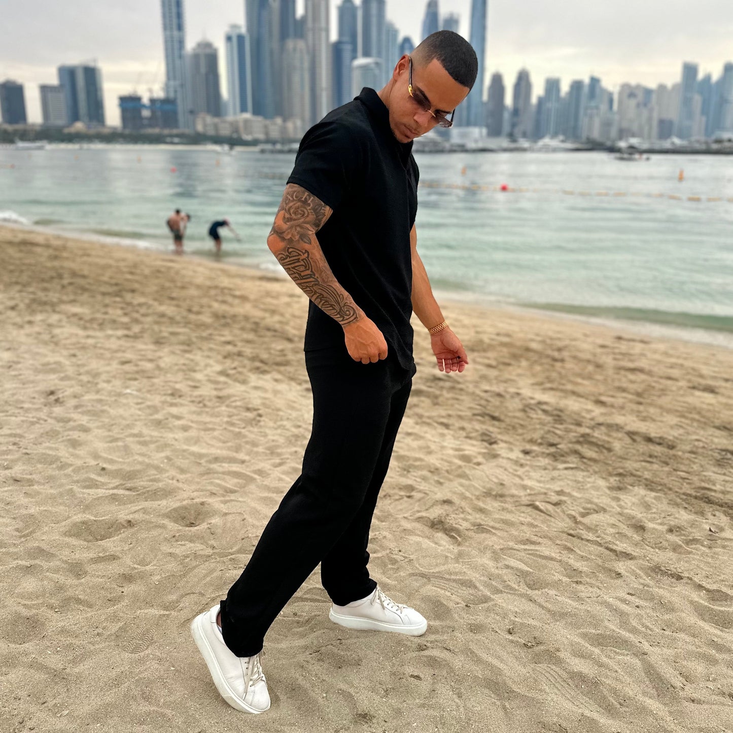 Bayline™ | Azure Vacation Set - Top en Broek voor Mannen
