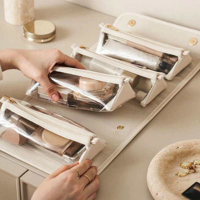 Bayline™ | Waterdichte Leren Cosmeticatas