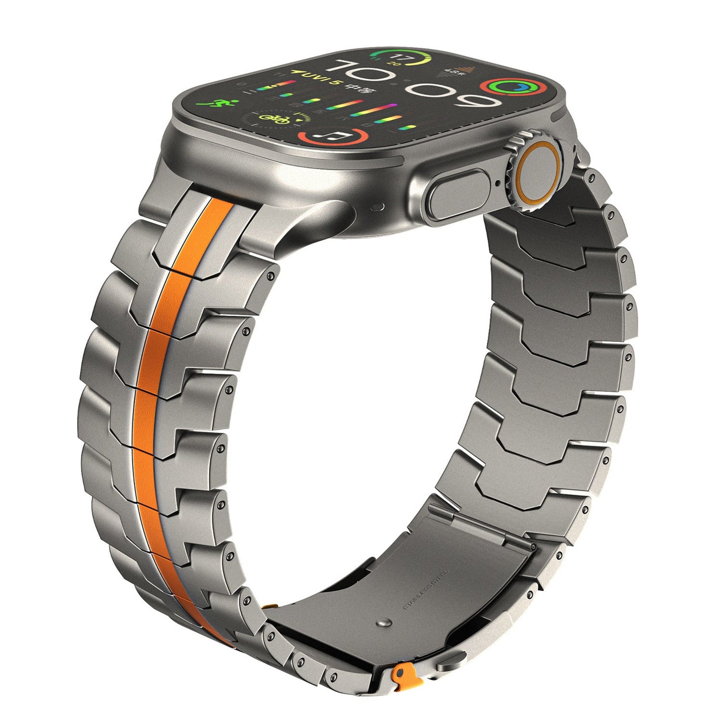 FlexTitan™ band voor Apple Watch | Voeg een vleugje luxe toe: waar stijl en duurzaamheid samenkomen.