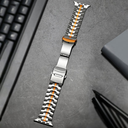 FlexTitan™ band voor Apple Watch | Voeg een vleugje luxe toe: waar stijl en duurzaamheid samenkomen.