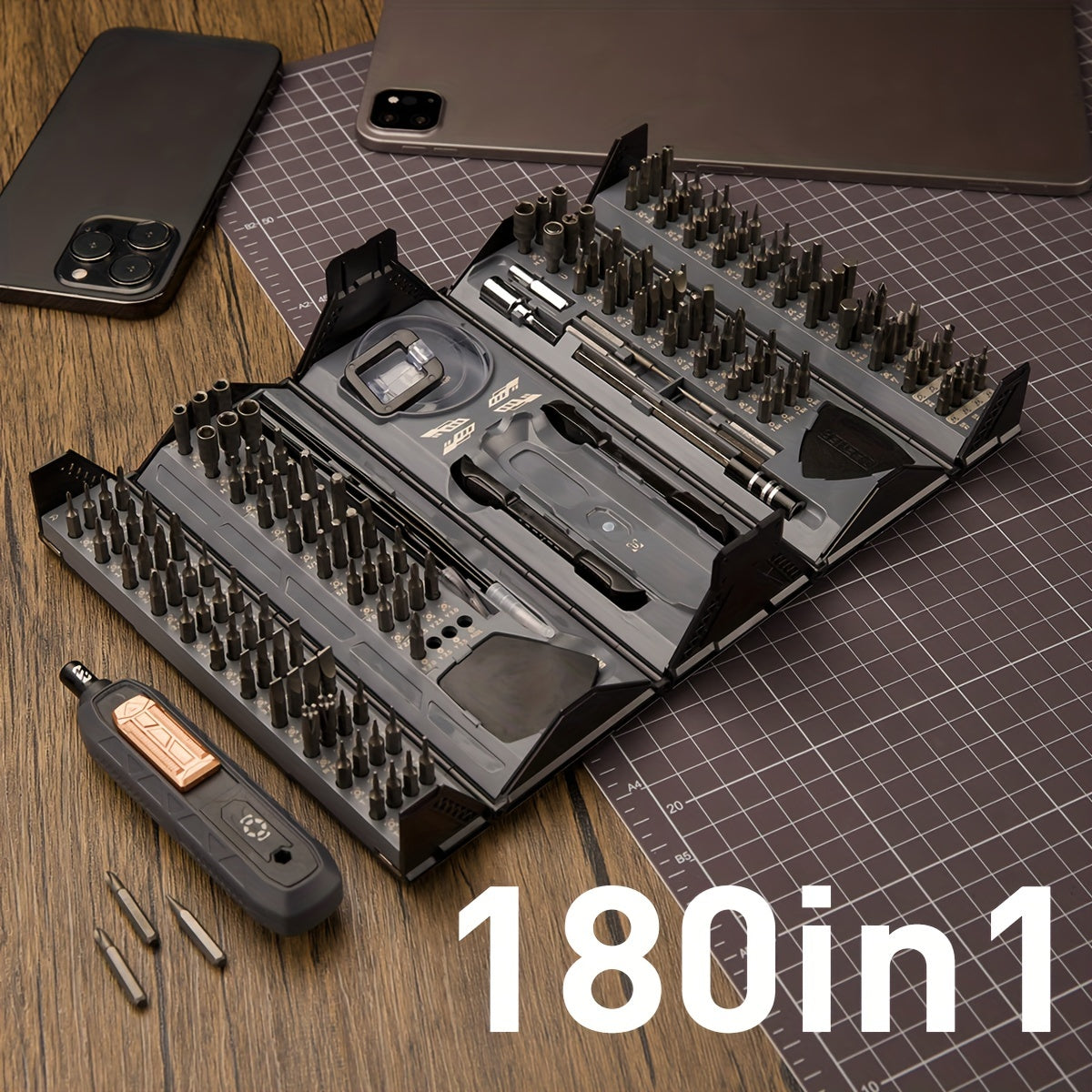Bayline™| 180 In 1 Precisie Schroevendraaierset