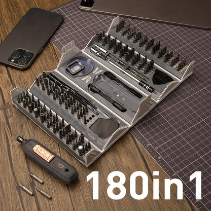 Bayline™| 180 In 1 Precisie Schroevendraaierset