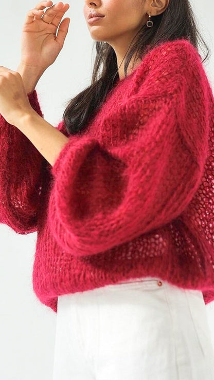 Bayline™ | Mesh Gebreide Pullover