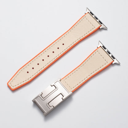 Bayline™ | Leren Magnetisch Gespbandje Voor Apple Watch