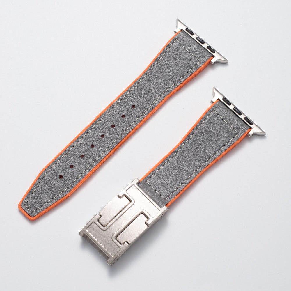 Bayline™ | Leren Magnetisch Gespbandje Voor Apple Watch