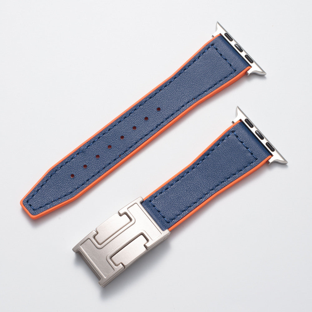 Bayline™ | Leren Magnetisch Gespbandje Voor Apple Watch