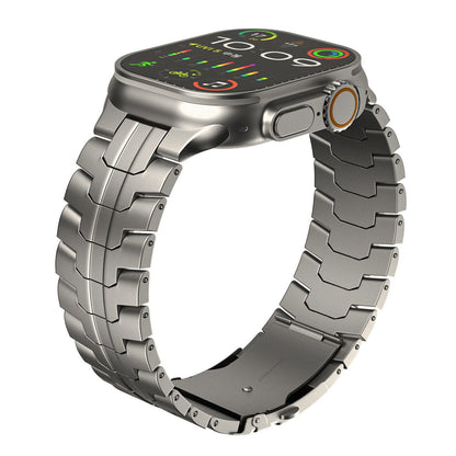 FlexTitan™ band voor Apple Watch | Voeg een vleugje luxe toe: waar stijl en duurzaamheid samenkomen.