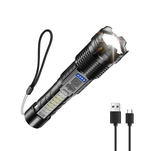 Bayline™ | Outdoor Laserzaklamp Met Cob Zijlicht