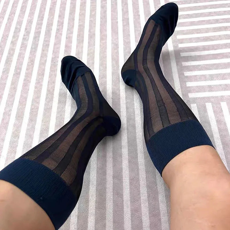 Bayline™ | Gedurfd Streep Nylon Sokken - Eén Maat voor Alles