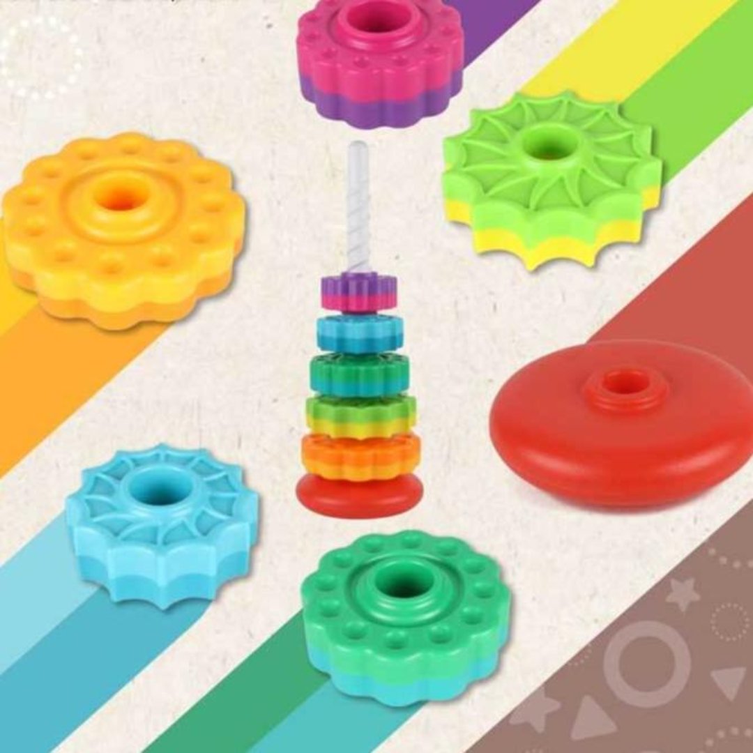 Bayline™ | Regenboog Stapels Speelgoed