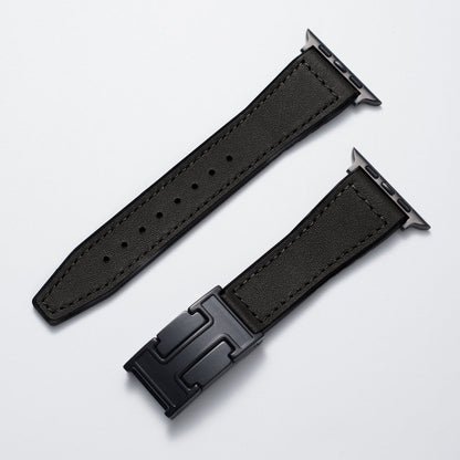 Bayline™ | Leren Magnetisch Gespbandje Voor Apple Watch
