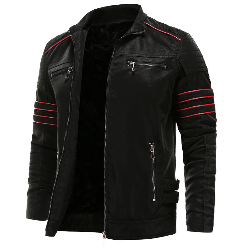 Bayline™ | Wolverine Lederen Zwarte Jas