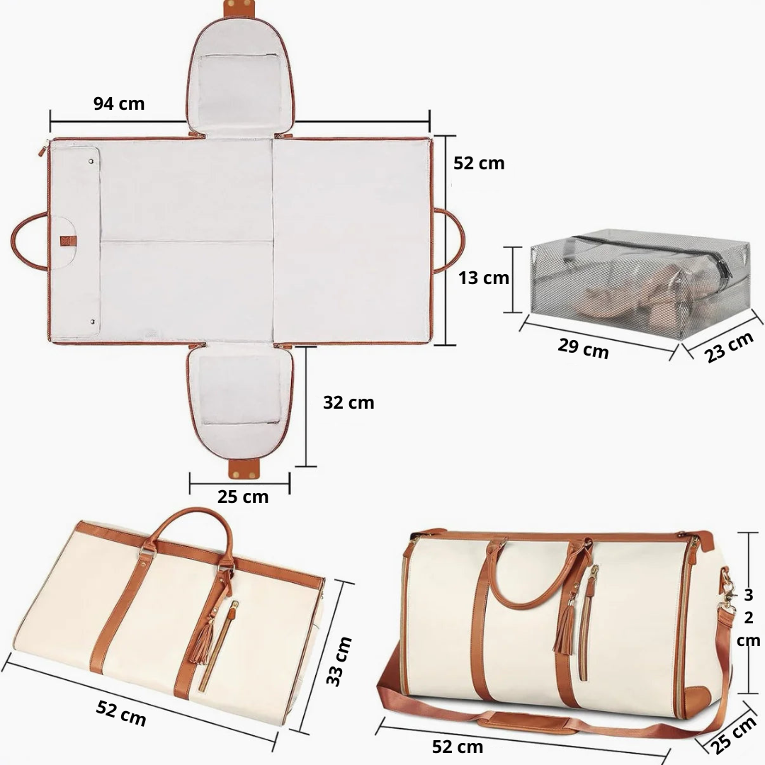 Jet-Setter™ tas | Aanbevolen door airline crew als essentiele reisgenoot!