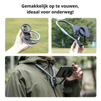FlexiMount™ | Magnetische smartphone nekbeugel