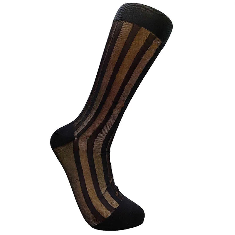 Bayline™ | Gedurfd Streep Nylon Sokken - Eén Maat voor Alles