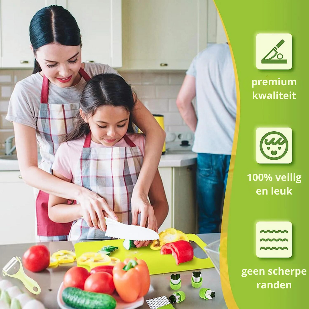 Kinder Kookset | Jonge chefs veilig laten meekoken!