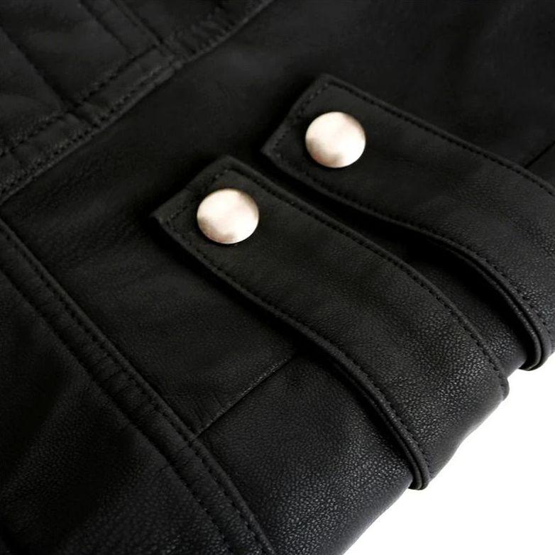 Bayline™ | Wolverine Lederen Zwarte Jas