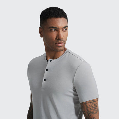 Bayline™ | Bamboe Henley T-Shirt