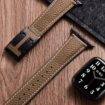 Bayline™ | Leren Magnetisch Gespbandje Voor Apple Watch
