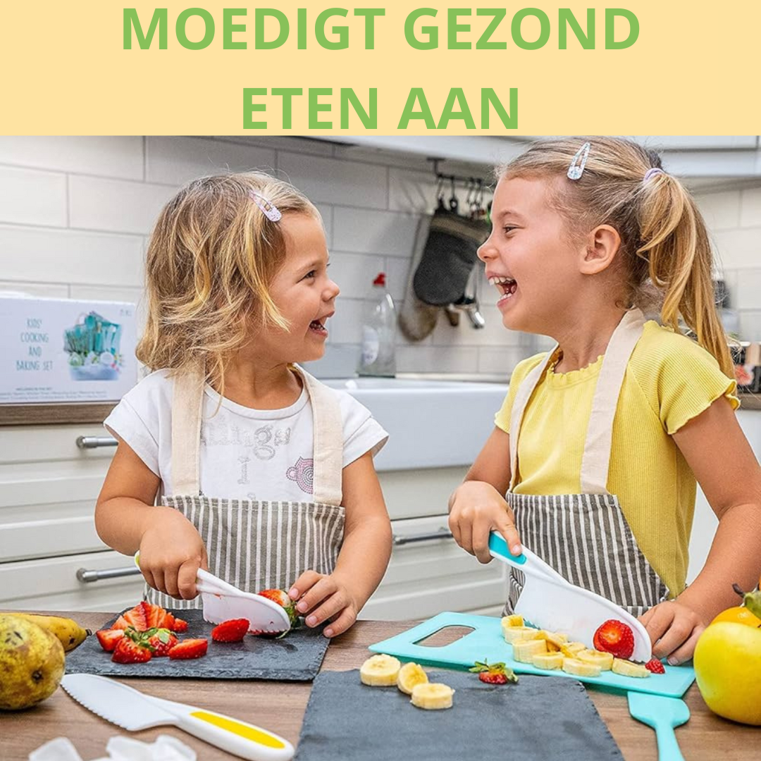 Kinder Kookset | Jonge chefs veilig laten meekoken!