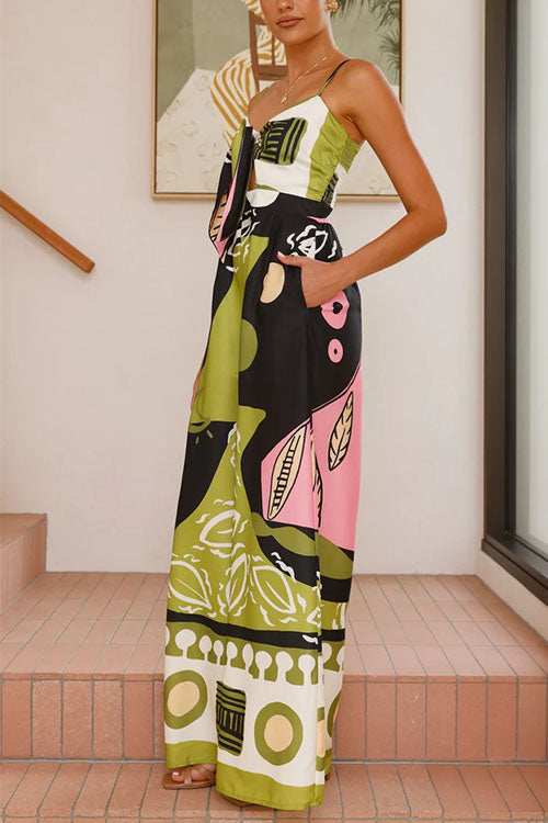 Bayline™ | Jumpsuit Met Striksluiting