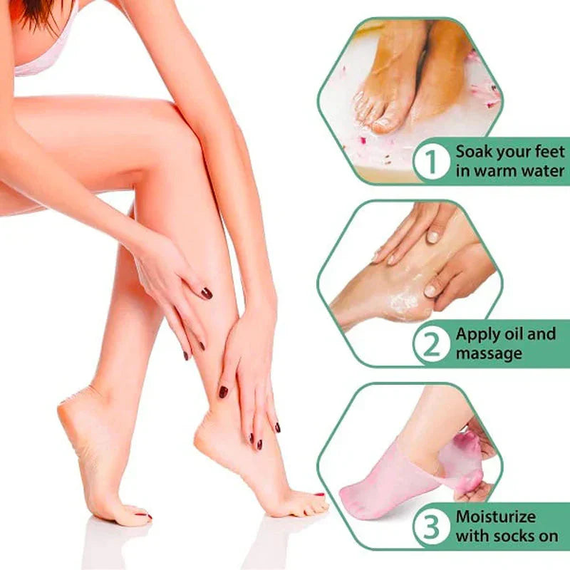 Bayline™ | Pedicure Silicone Sokken
