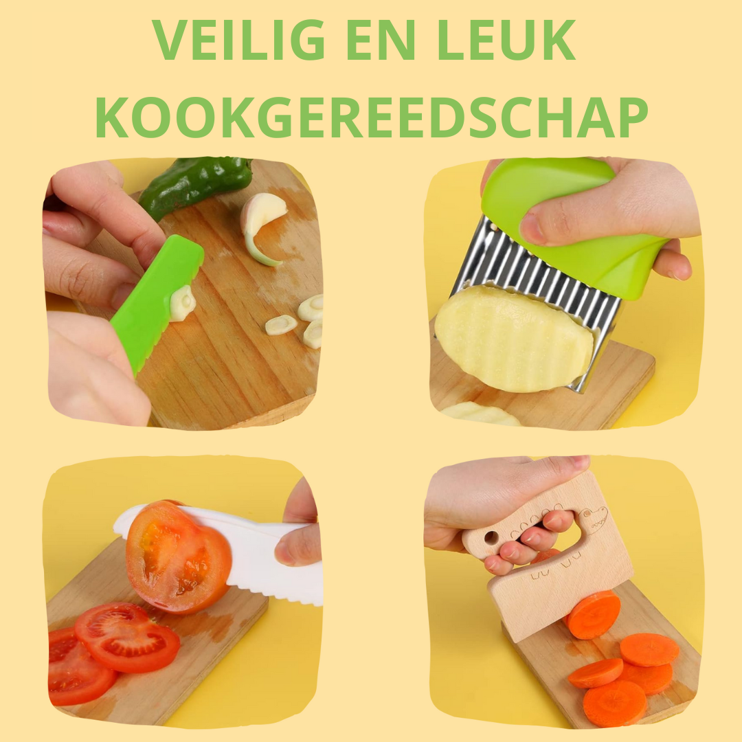 Kinder Kookset | Jonge chefs veilig laten meekoken!