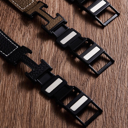 Bayline™ | Leren Magnetisch Gespbandje Voor Apple Watch