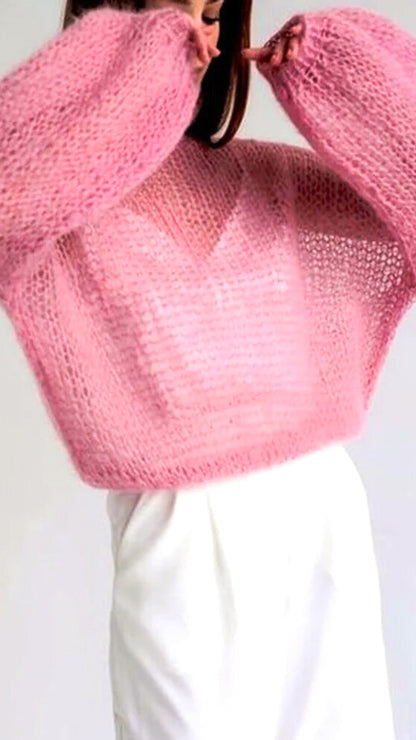 Bayline™ | Mesh Gebreide Pullover