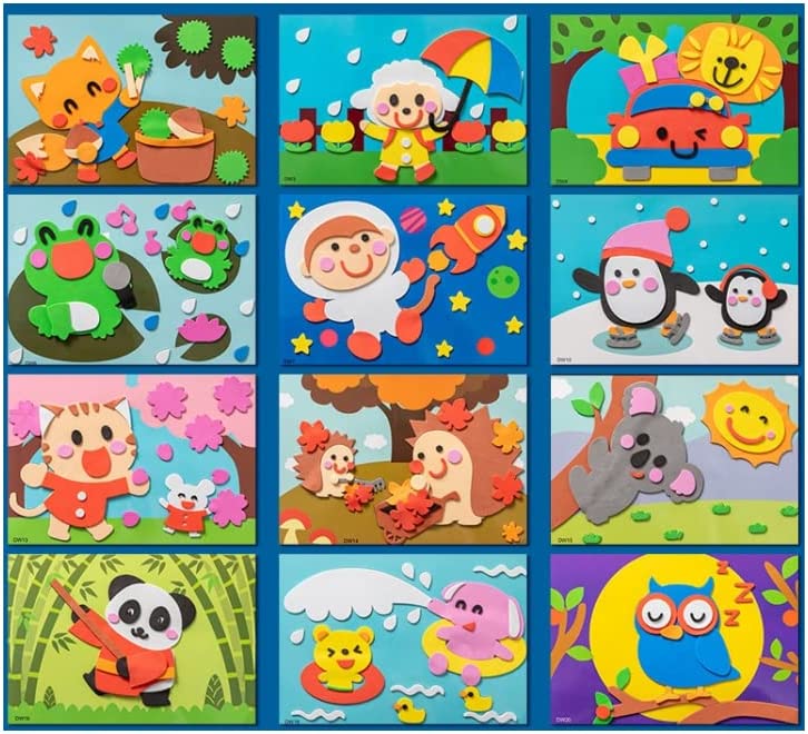 Bayline™ | 3D Sticker Puzzels (12 Vellen)