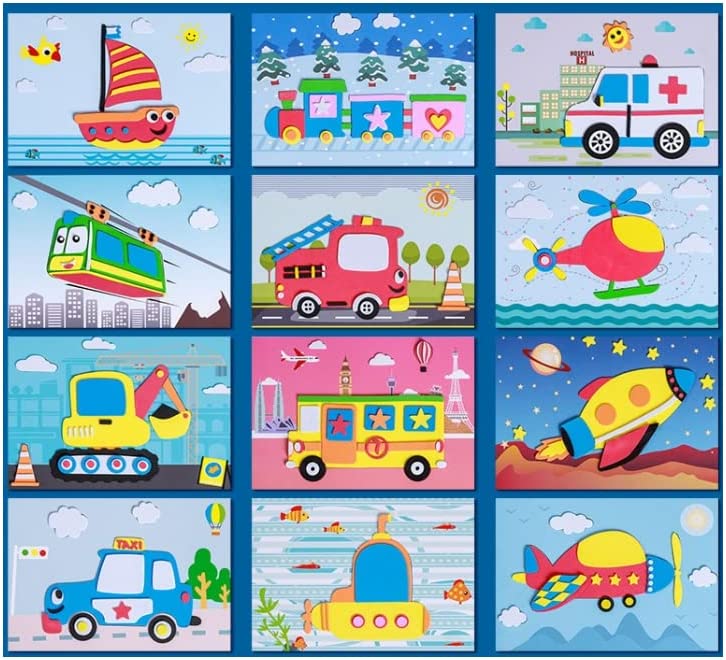 Bayline™ | 3D Sticker Puzzels (12 Vellen)
