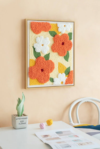 Bayline™ | Heldere Bloesems Punch Naaldenset Met Garen